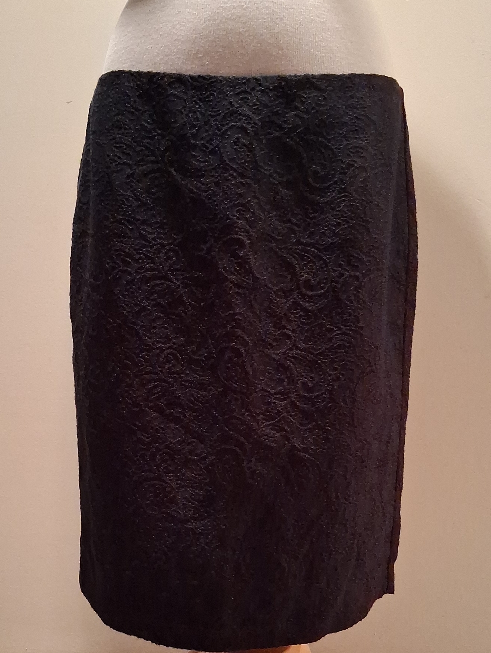 Liz Claiborne Black Lace Pencil Skirt
